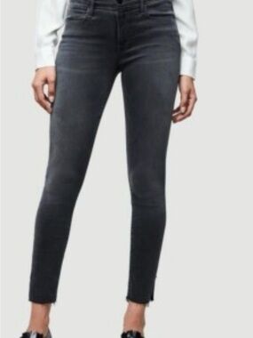 Frame Denim Women's Le High skinny Washed Black Jeans- 26
